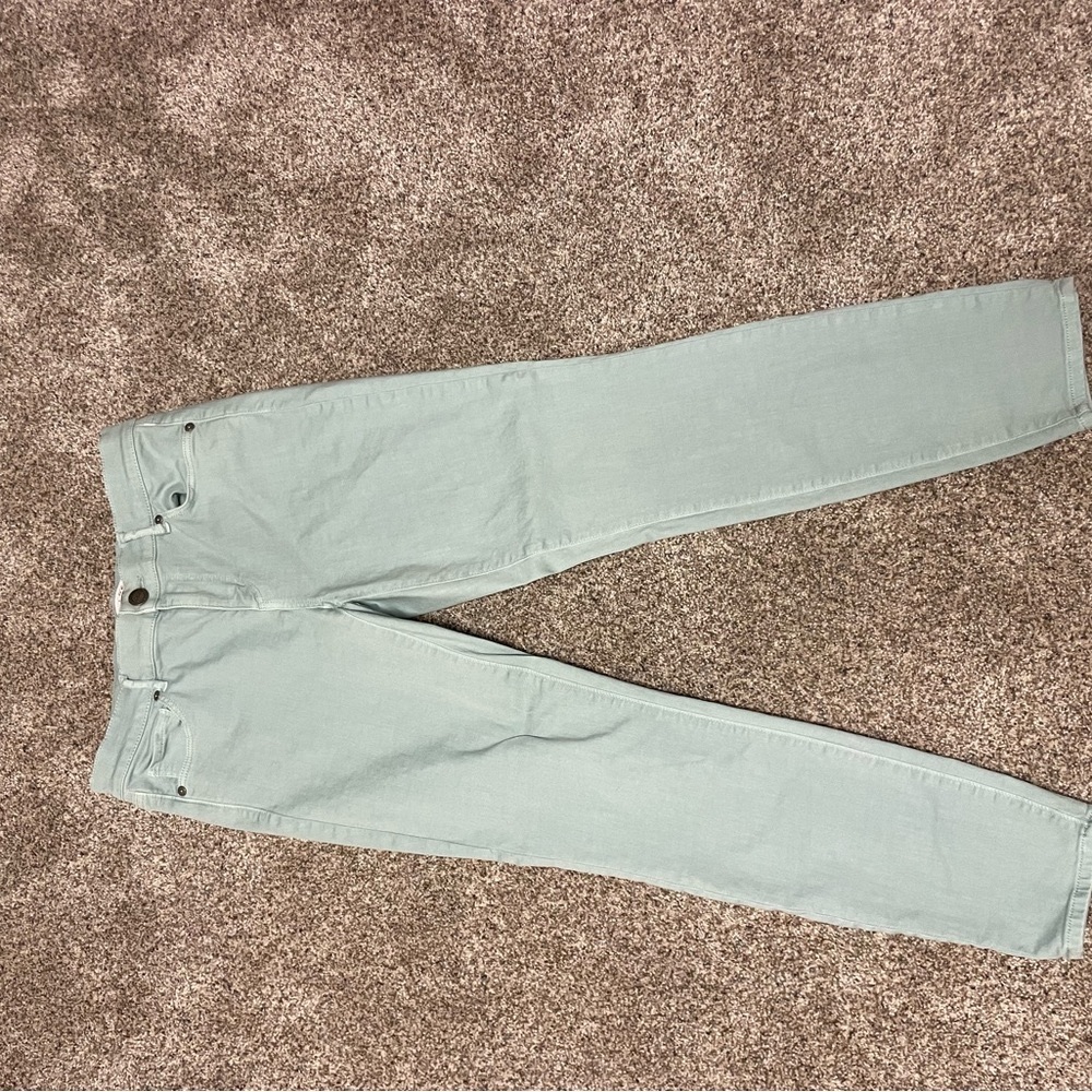 Loft soft green/blue pants